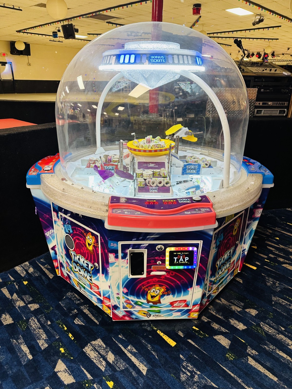 Ticke Dome Redemption Arcade Game By UNIS Technology