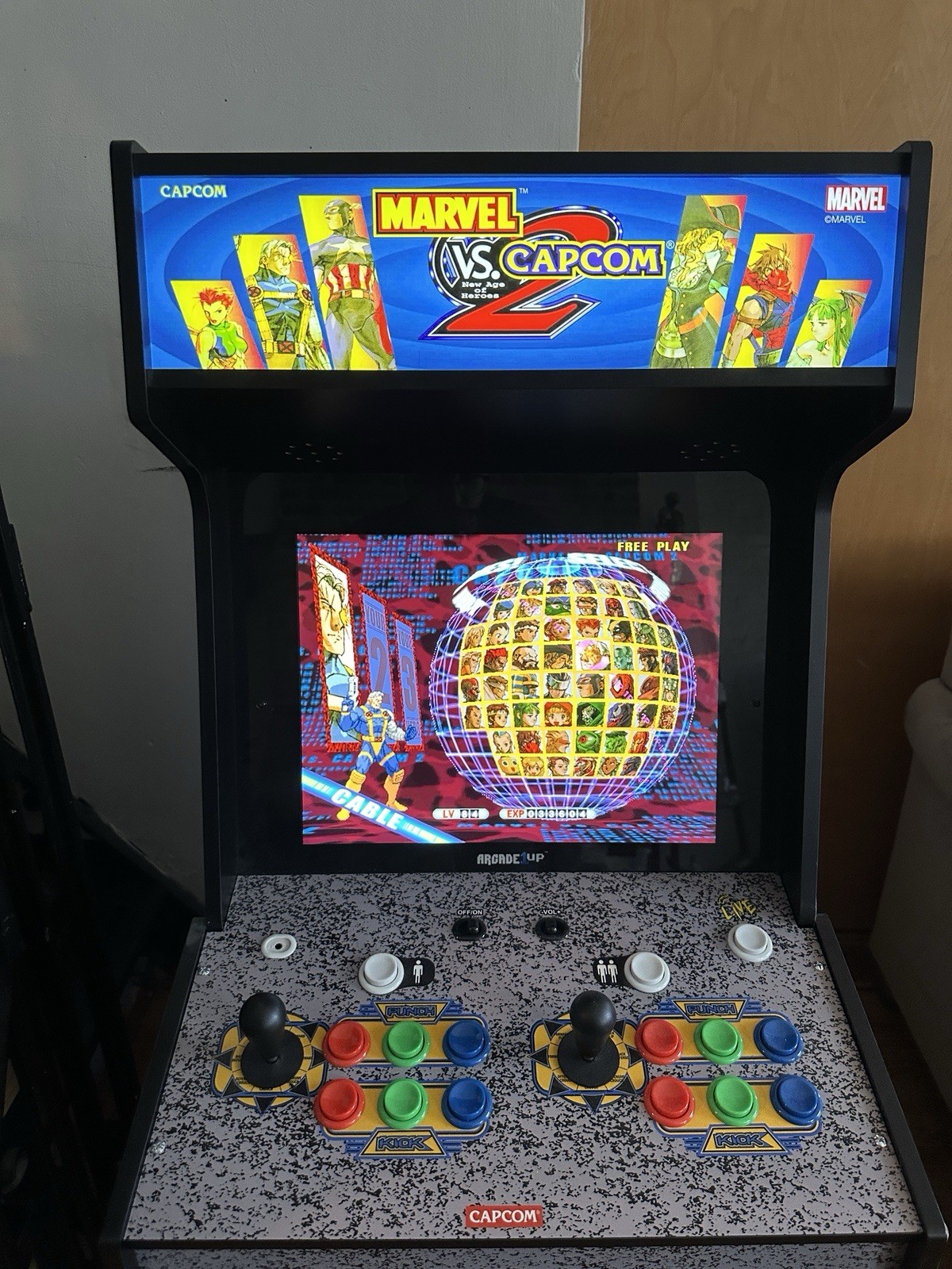 Marvel Vs Capcom 2 Arcade1Up Cabinet In Hand Local Pickup Only
