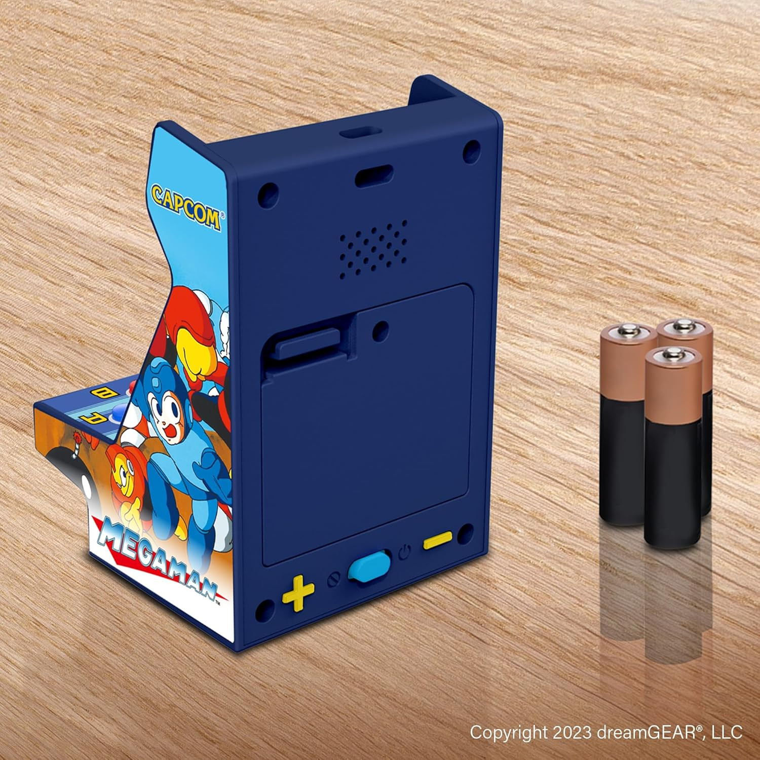 Mega-Man Pico Player: 3.7″ Portable Arcade with 6 Retro Games and Color Display