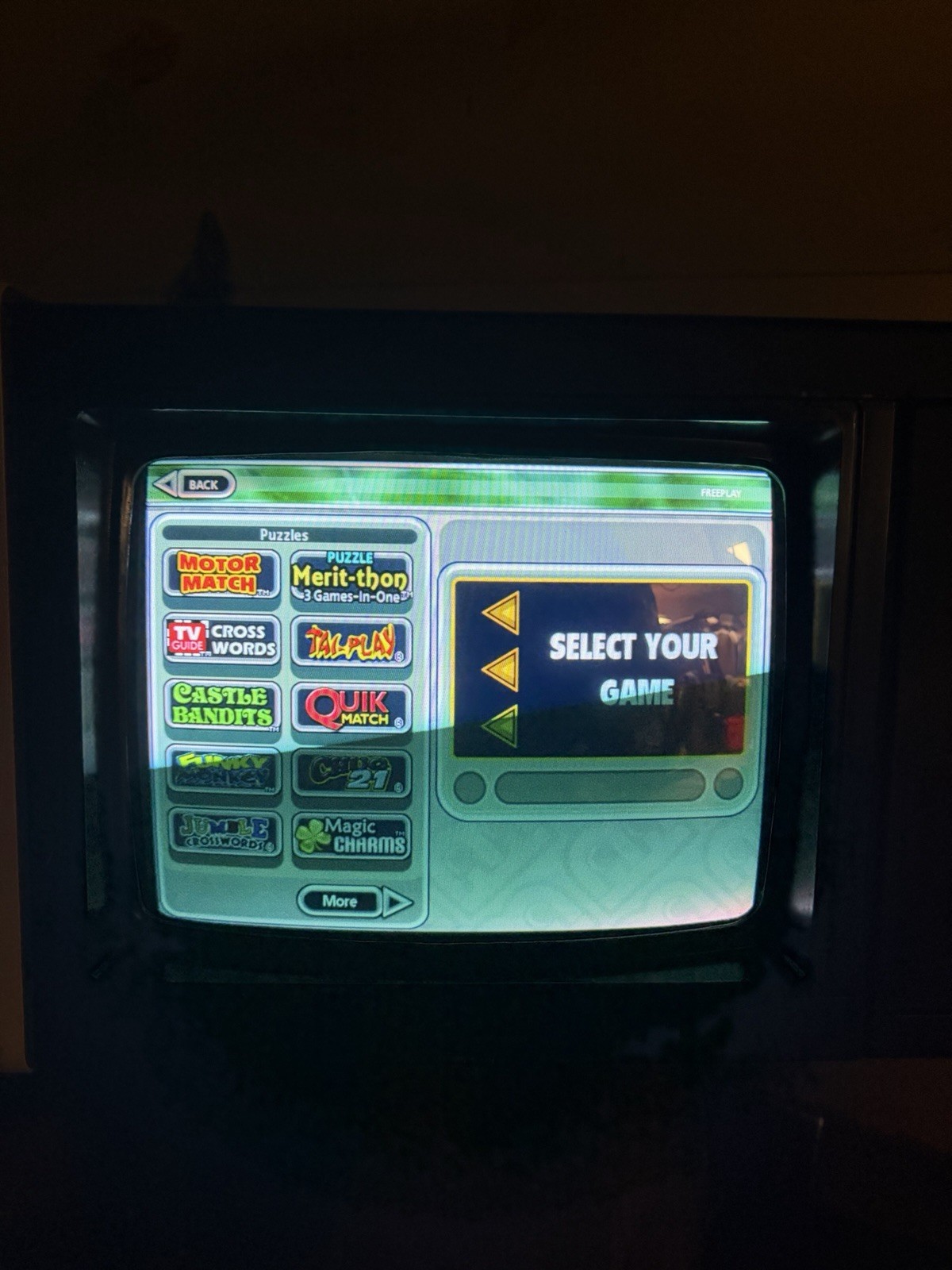 Merit Megatouch Maxx Jade Edition Touchscreen Bartop Arcade Machine