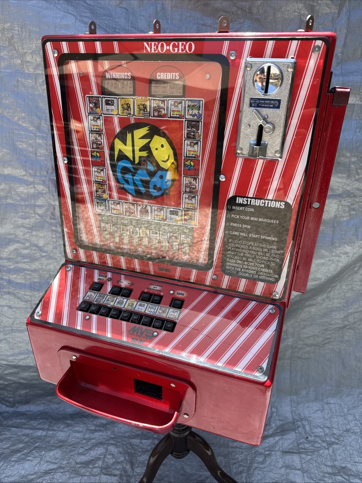 Neo Geo MVS by SNK – Original Dedicated Game Machine Cabinet