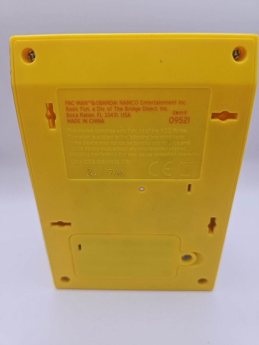 Pac-Man Mini Game Arcade Handheld Classic Retro Bandai Namco Tested And Works