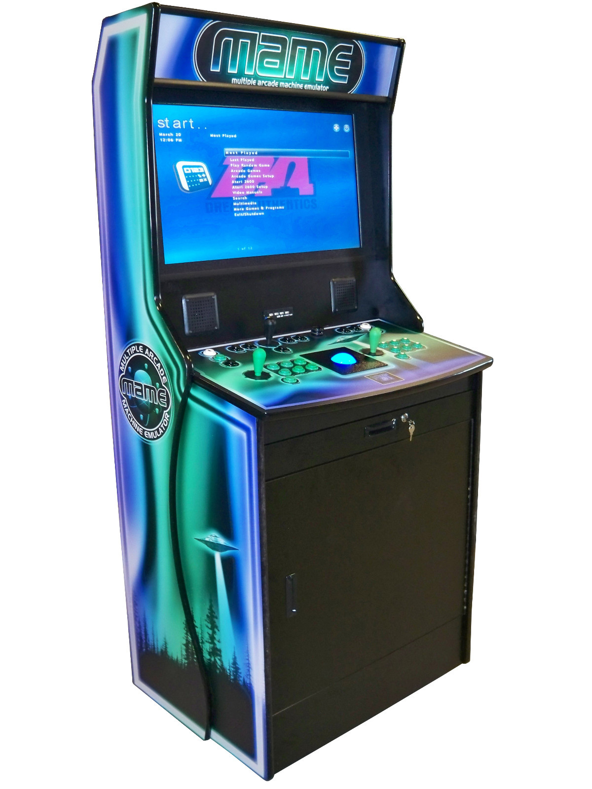 4 Player 32″ Multi-Game Retro Home Classic Video Arcade #1 Rated MAME(tm) Ready