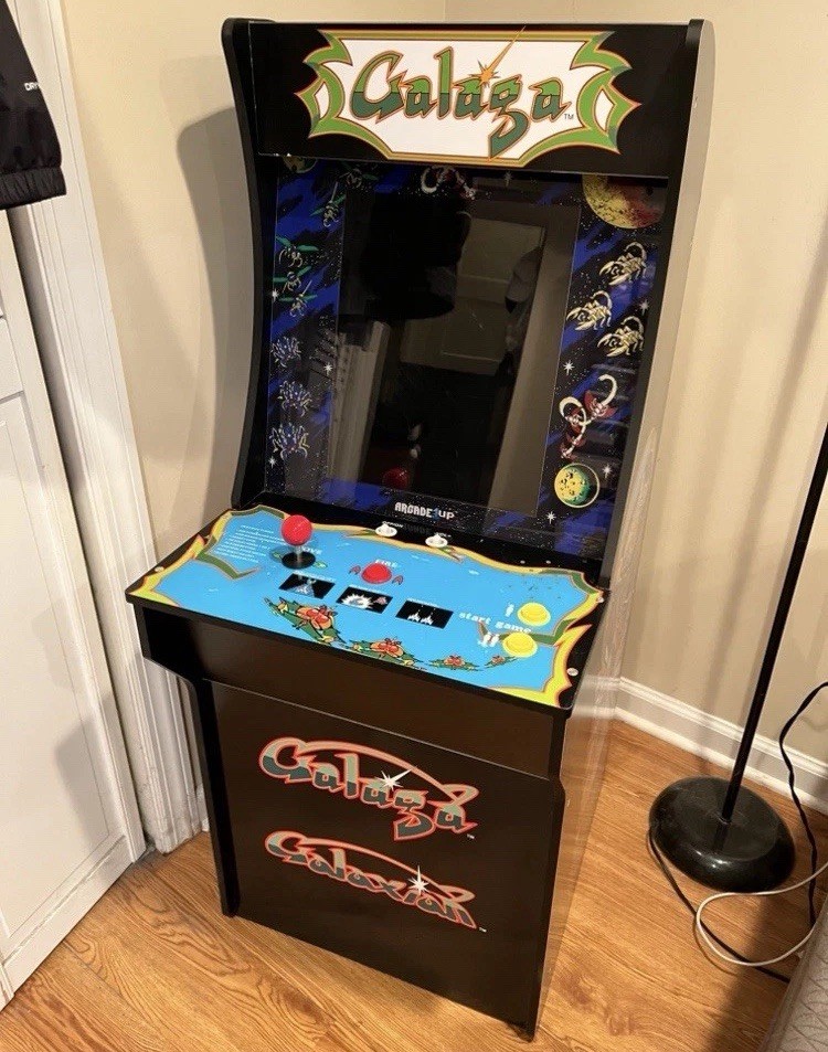 Galaga / Galaxian Retro Arcade Game Machine Stand Up / Arcade1Up 7031