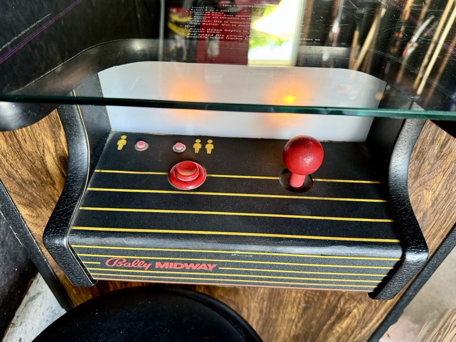 Galaga 3 Gaplus Arcade Cocktail Table Machine