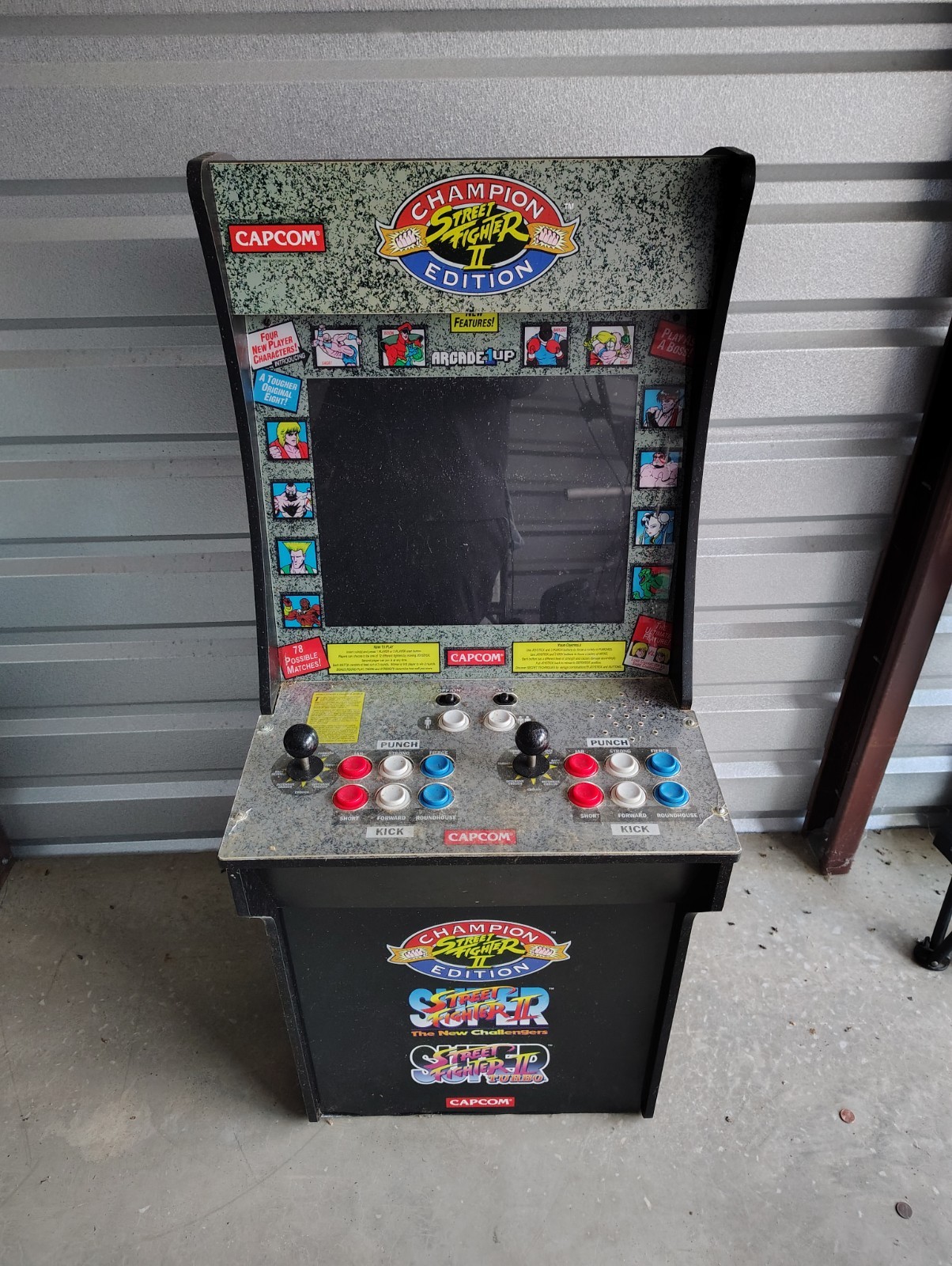 Arcade 1up STAR WARS LE w/Bench Seat – TMNT – MK2 – Street Fighter 2 Final fight