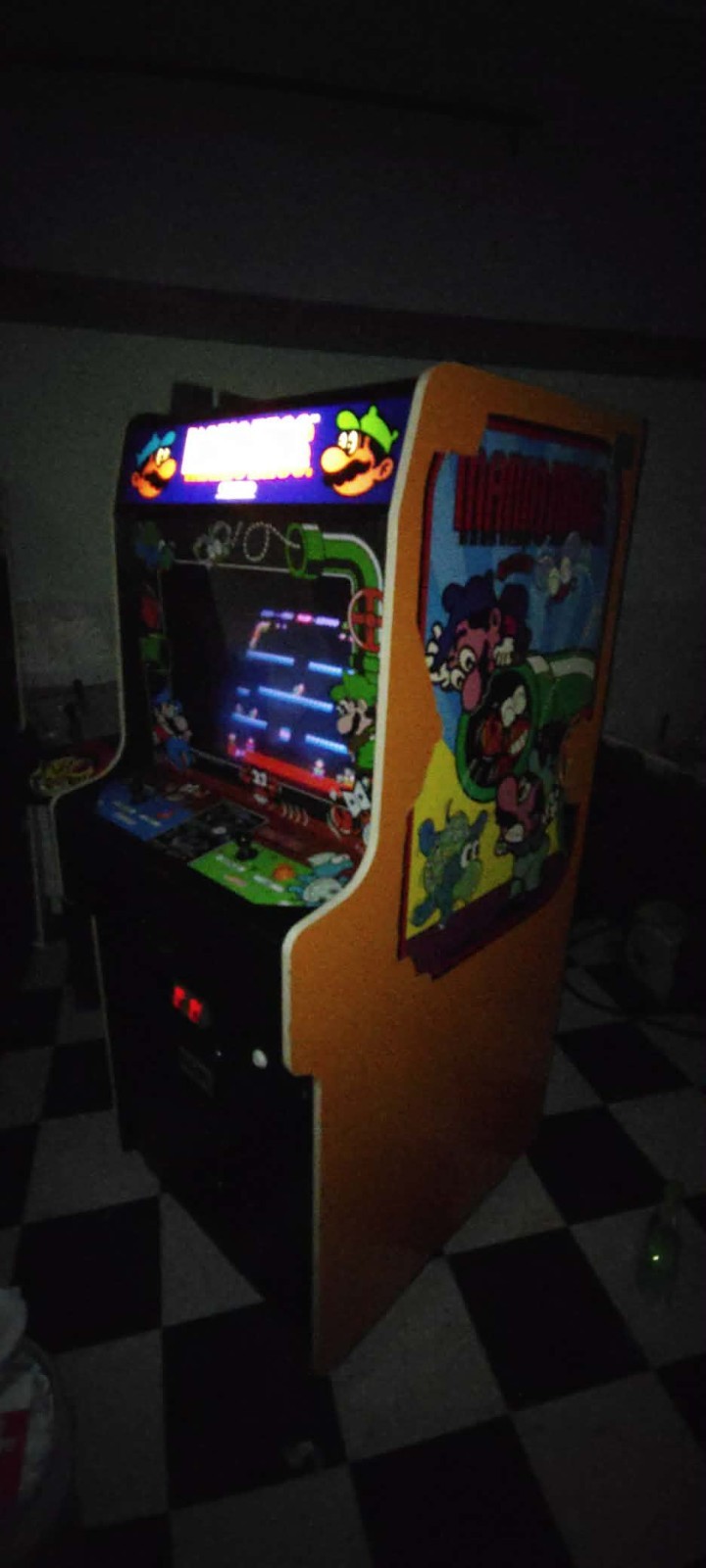 Nintendo Mario Bros Full Size Arcade Machine – Original And dedicated Wide Body