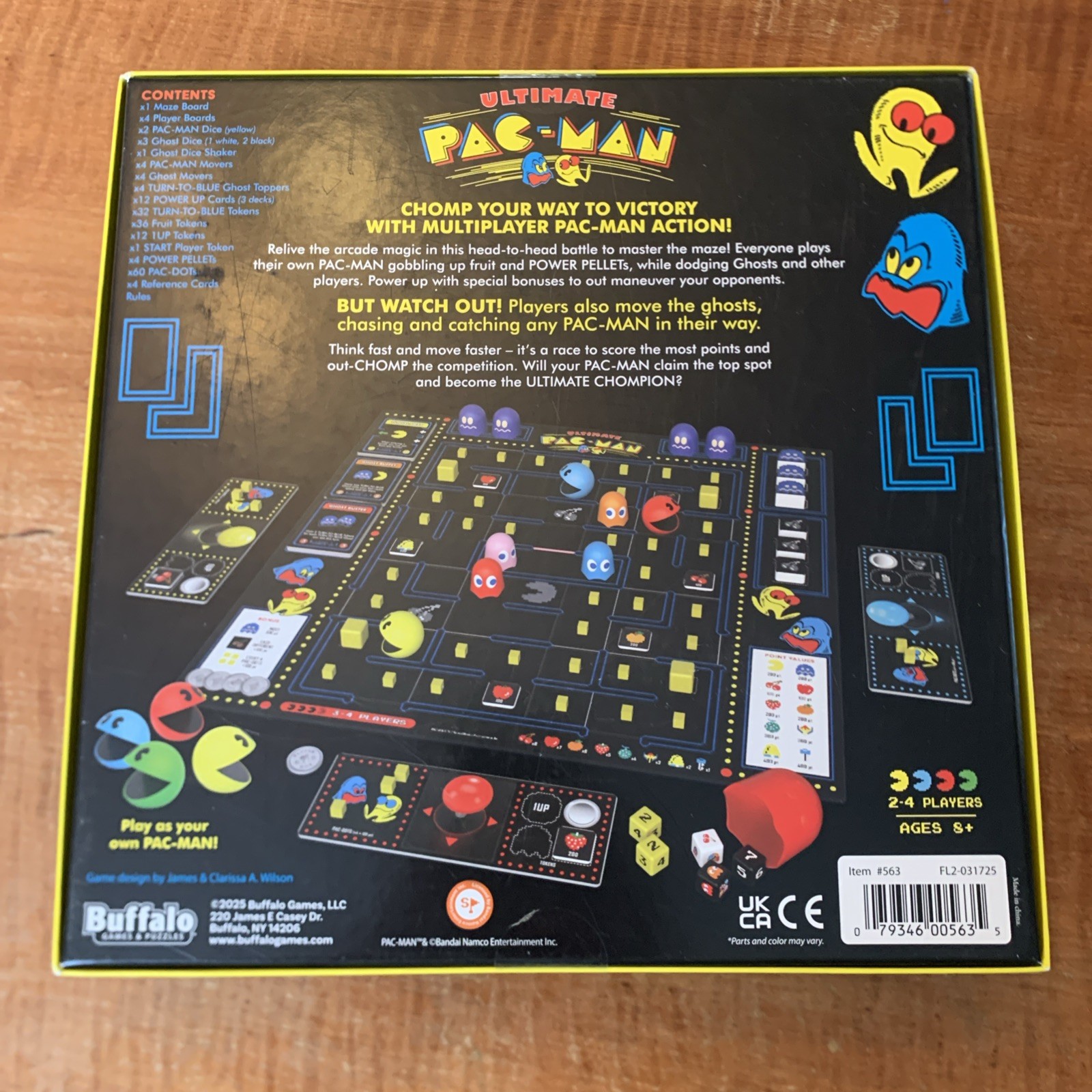 Buffalo Games Ultimate PAC-Man Board Game. Unopened.