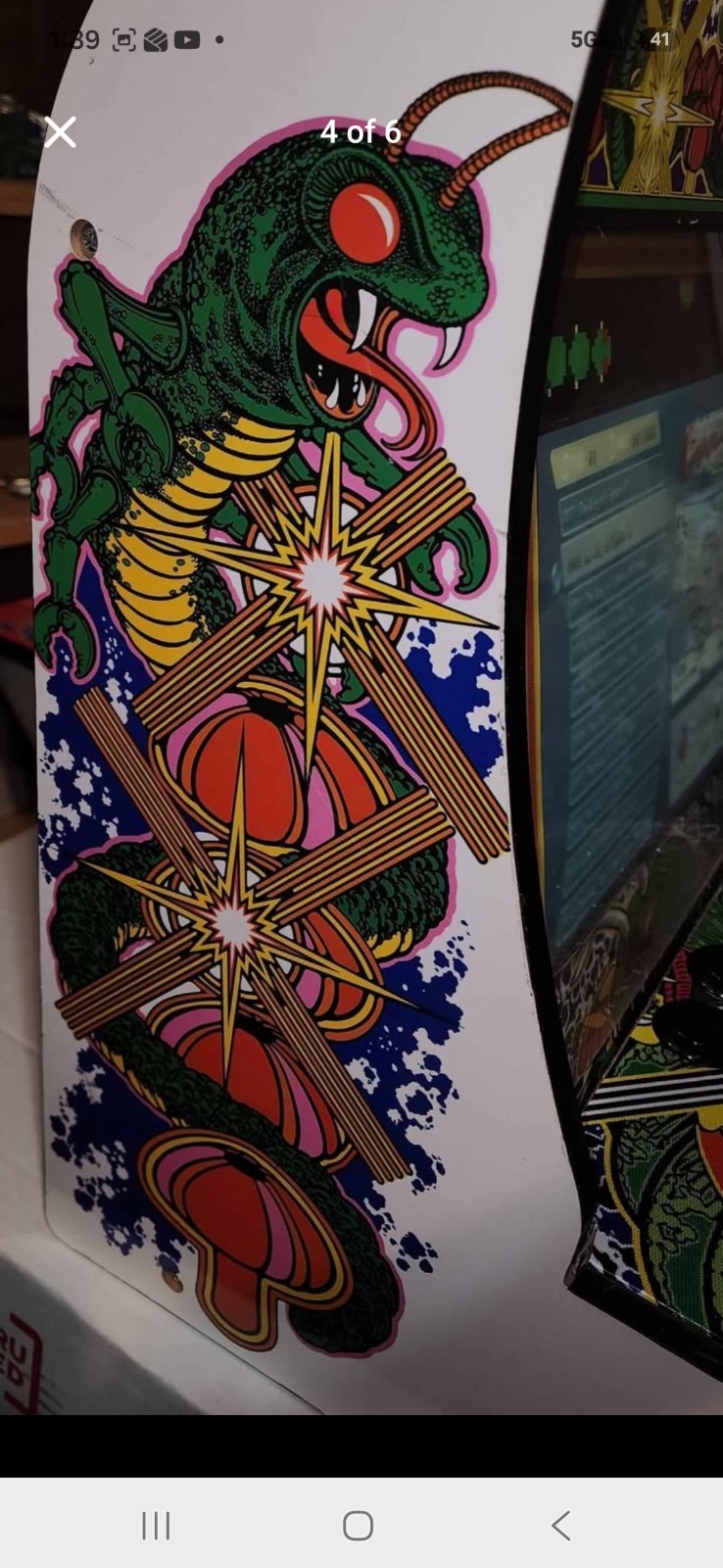 Custom Arcade1up Centipede Countercade Arcade Machine