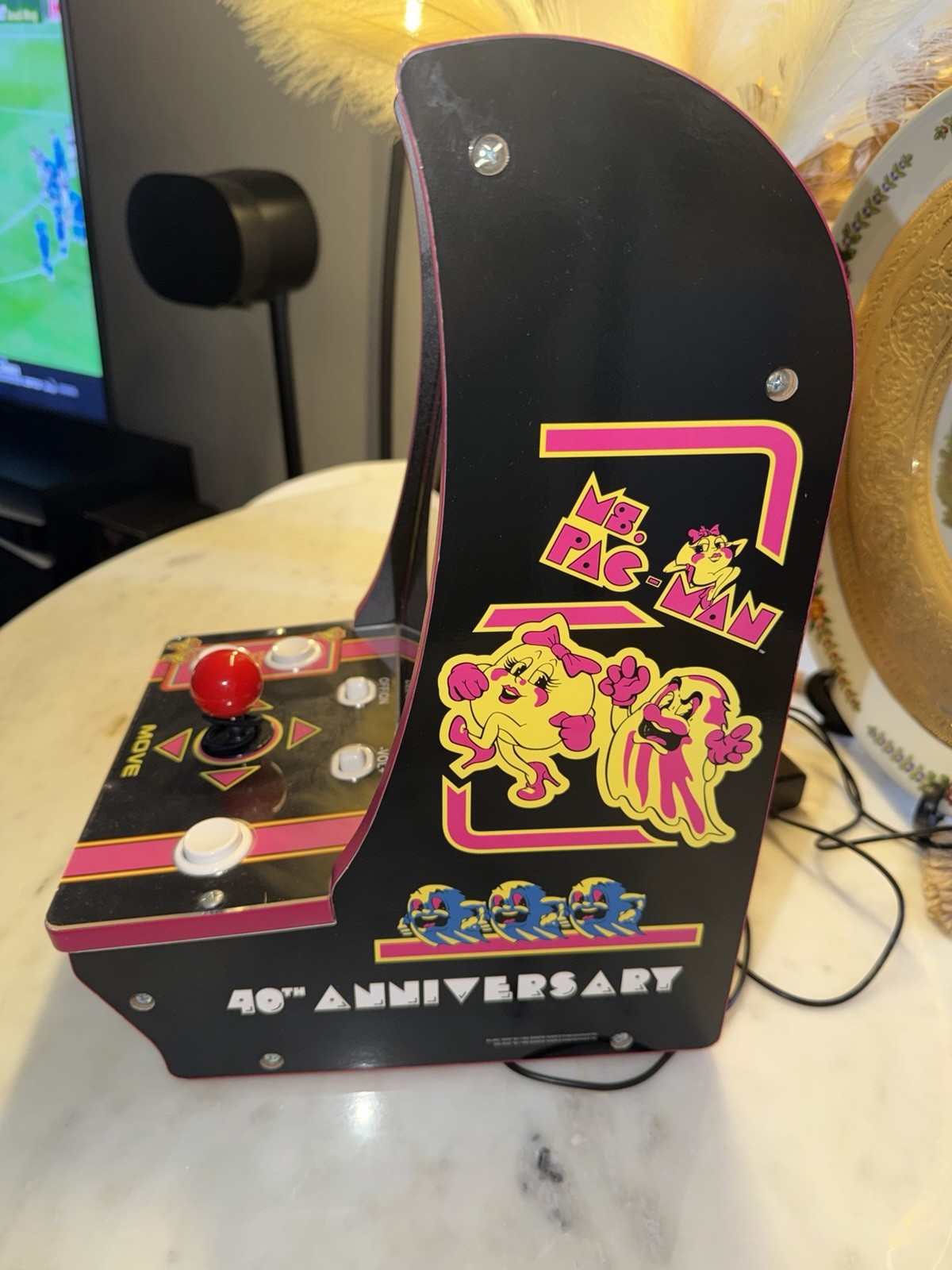 Arcade1Up Ms. Pac-Man 40th Anniversary Arcade