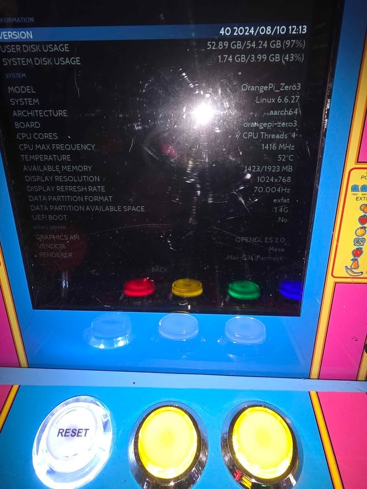 Custom Ms Pac-Man Countertop Arcade