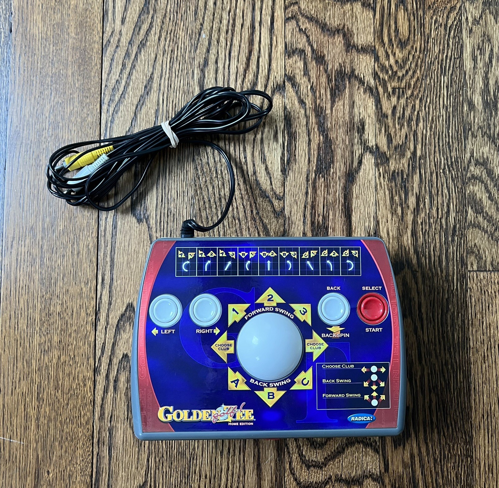 Radica GOLDEN TEE Golf Home Edition Plug and Play TV Video Game Tested and Works
