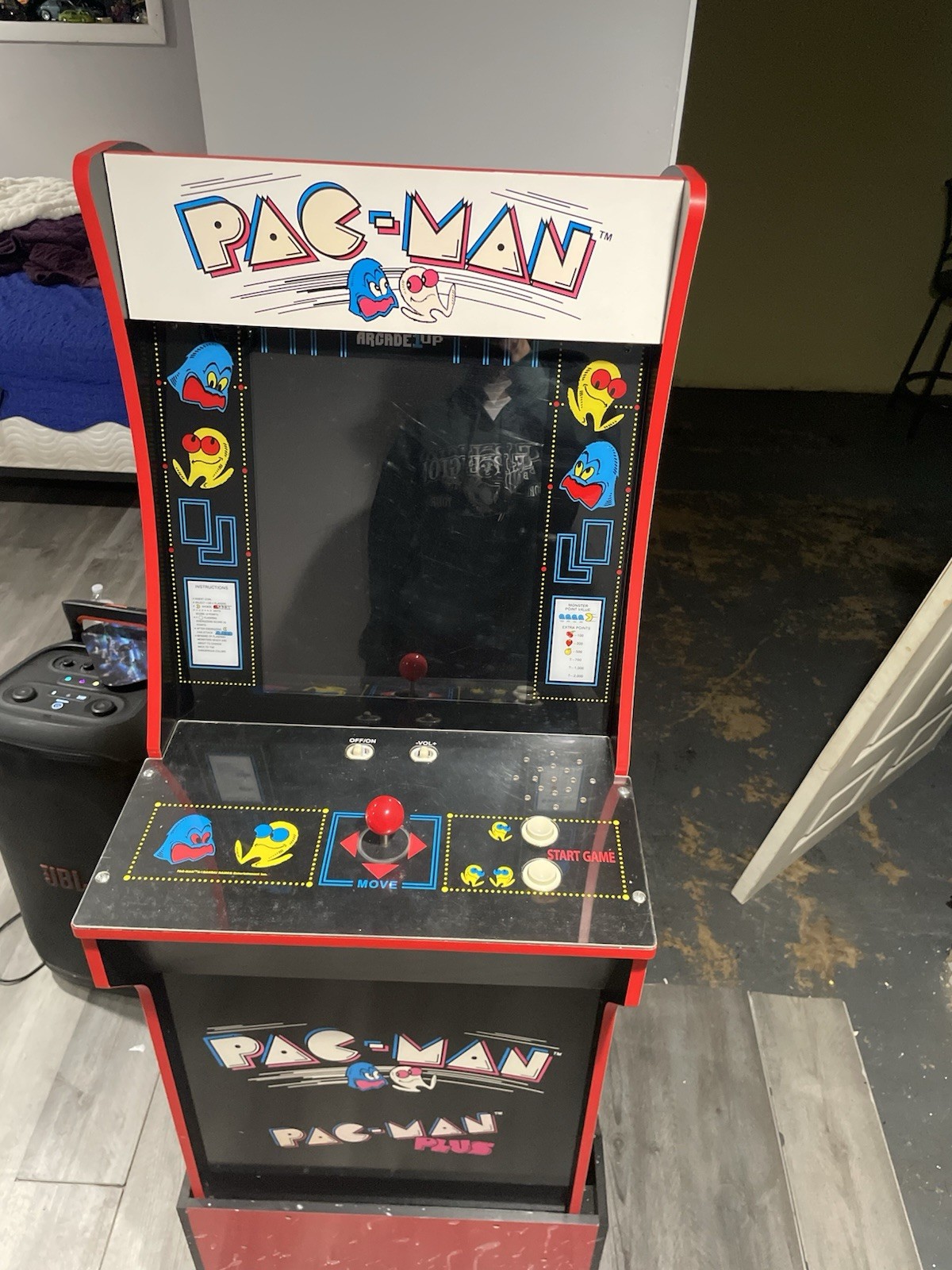 Arcade1up Pac-Man Collectible Video Arcade Machine Yellow Cabinet