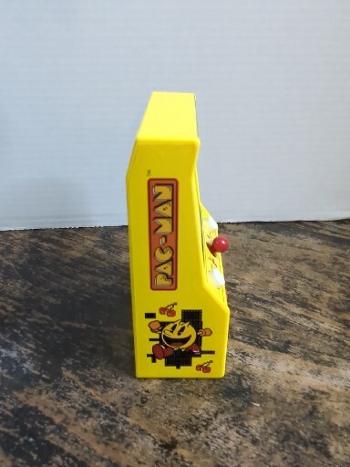 Pac-Man Mini Arcade Game Bandai Namco 09521 Miniature Pacman – Tested & Works