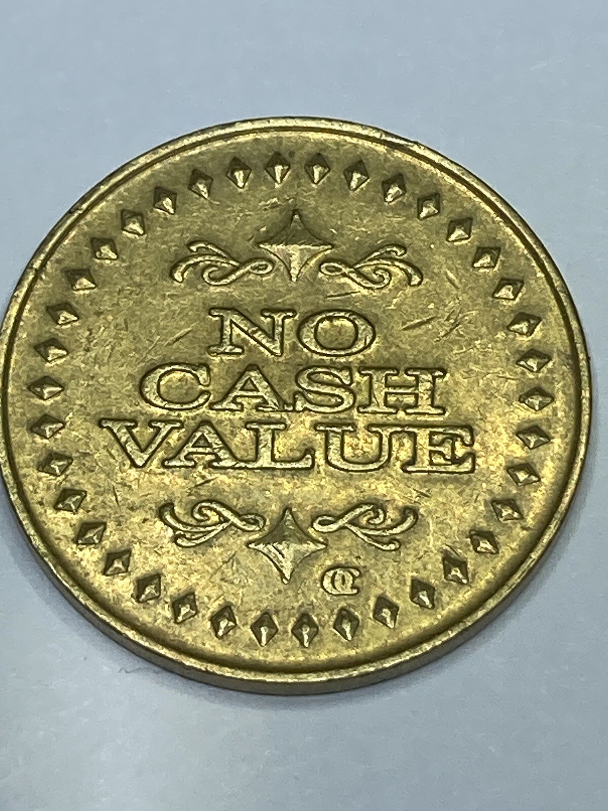 RARE JUMPIN JUPITER SKATE CENTER ARCADE TOKEN – Muskegon, MI – Obsolete (#p04)