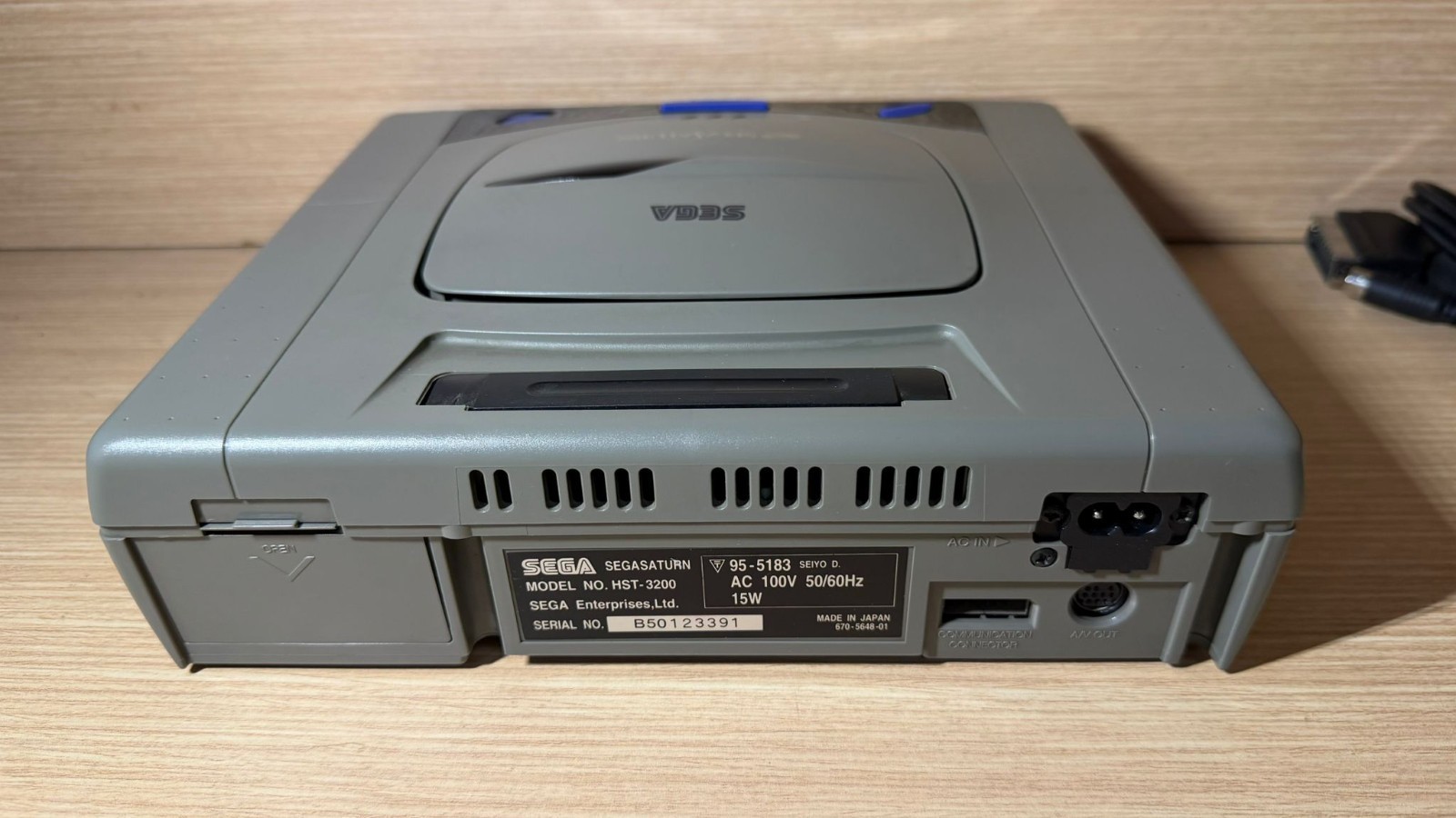 READ INFO – Sega Saturn Japanese Grey Console