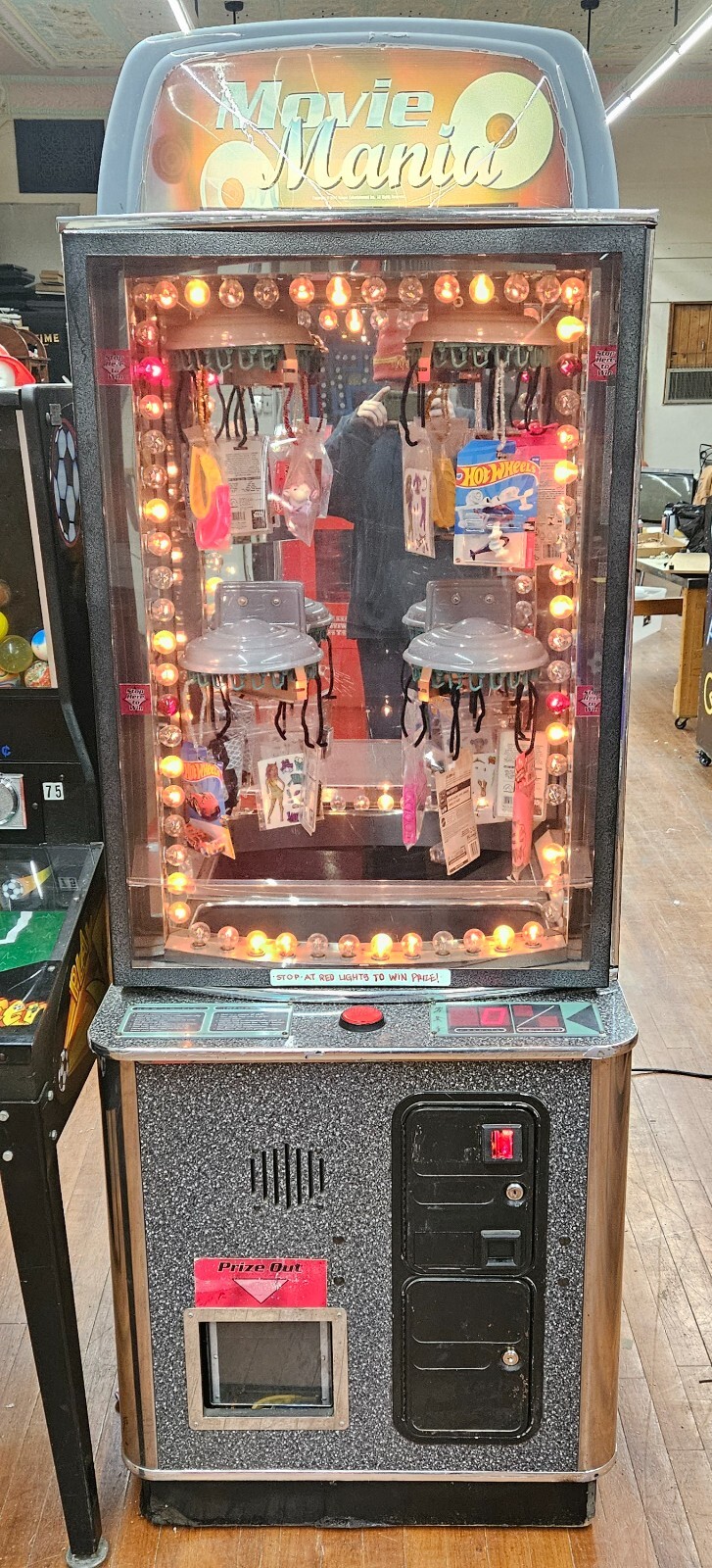 Sammy USA Co. SPORTS ARENA Arcade Prize Redemption Game WORKING
