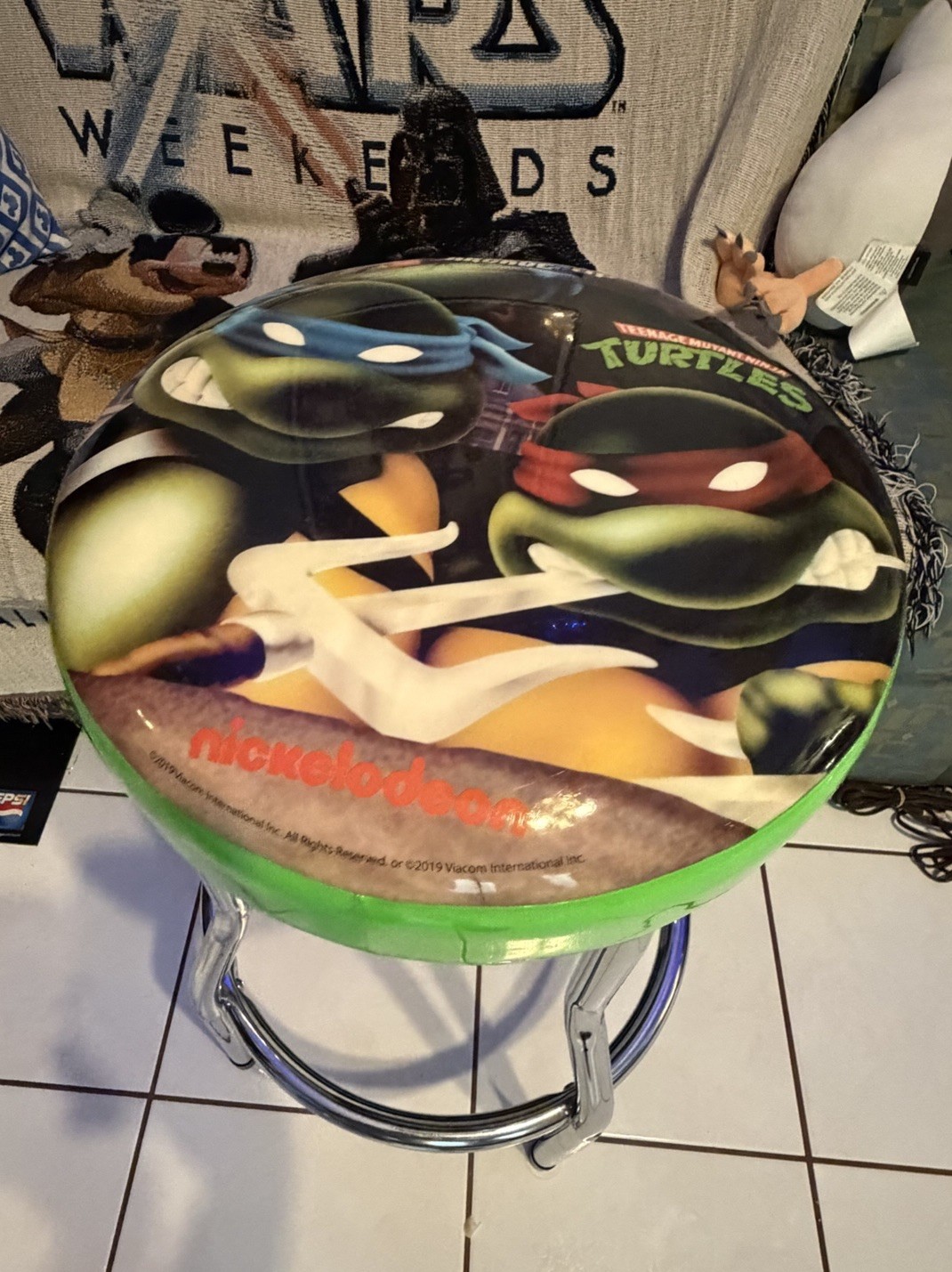 Arcade1UP Teenage Mutant Ninja Turtles TMNT Arcade Stool