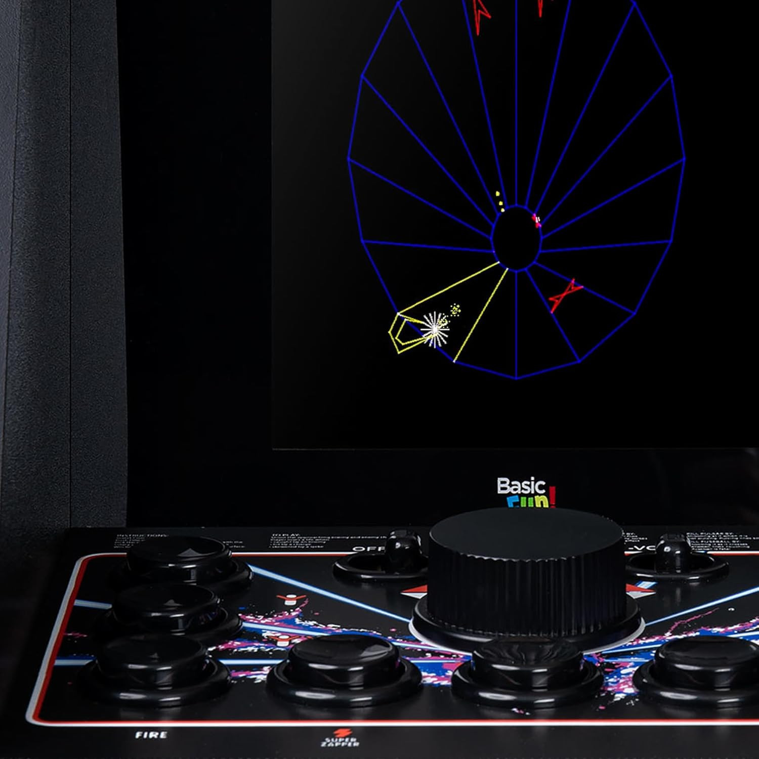 – Atari Tempest Counter Series Game Machine, 5 Games, 8″ Liquid Crystal Screen –
