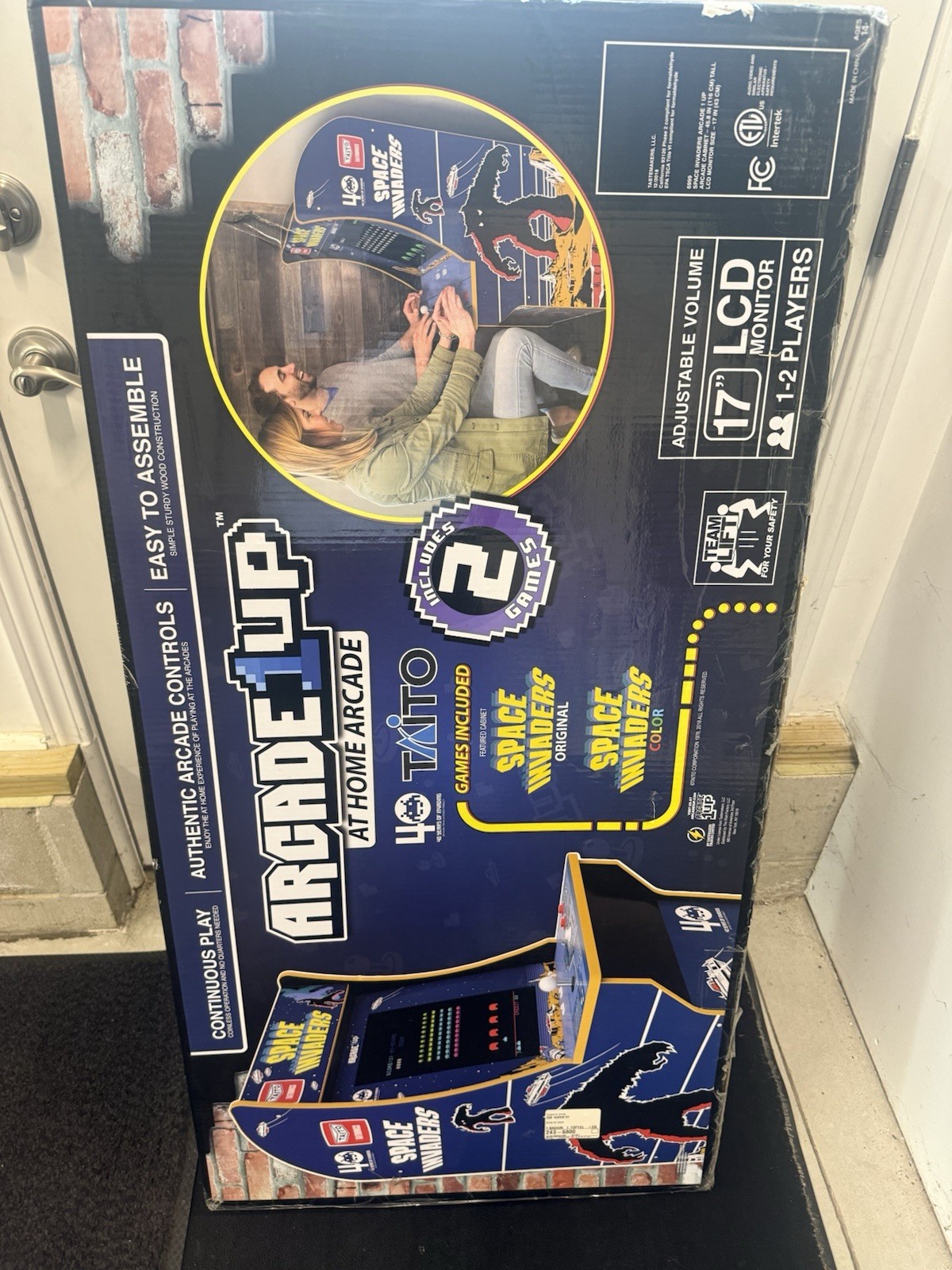 ☄️Brand New Space Invaders Arcade1up Retro Machine🕹️