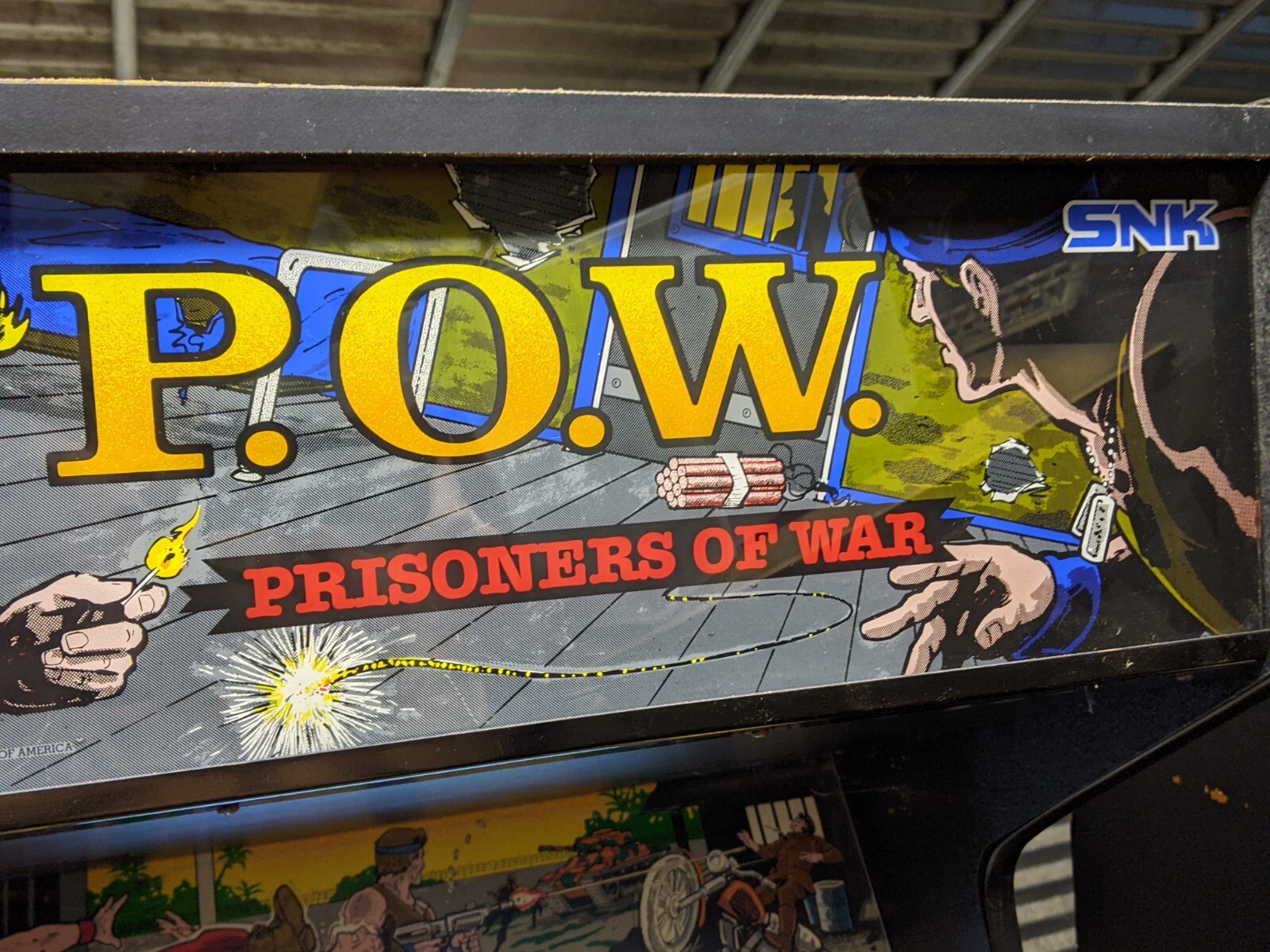 P.O.W.: Prisoners of War Arcade Game – Original