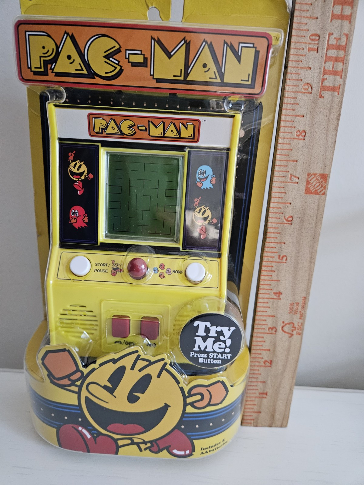 Pac Man Retro Handheld Arcade Game Namco Bandai