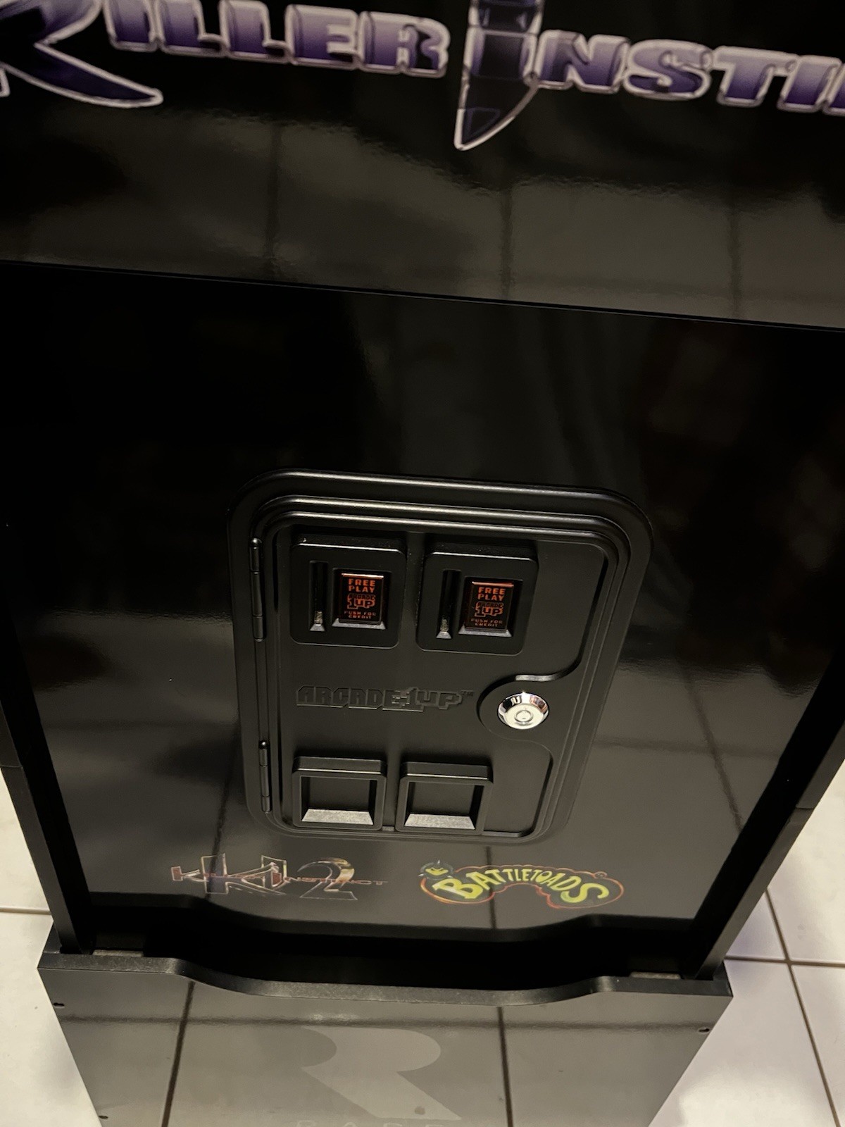 Killer Instinct Arcade1Up Wifi Arcade Video Game Cabinet Riser Retro RARE 🔥