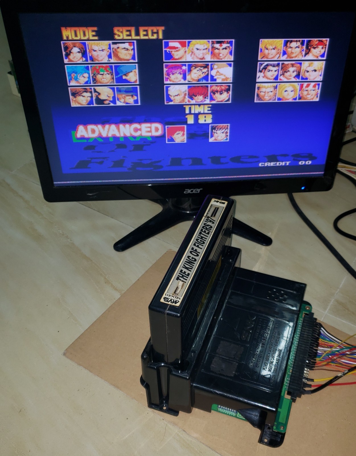 The King of Fighters 97 MVS SNK Cart Original Arcade Video Game Japan