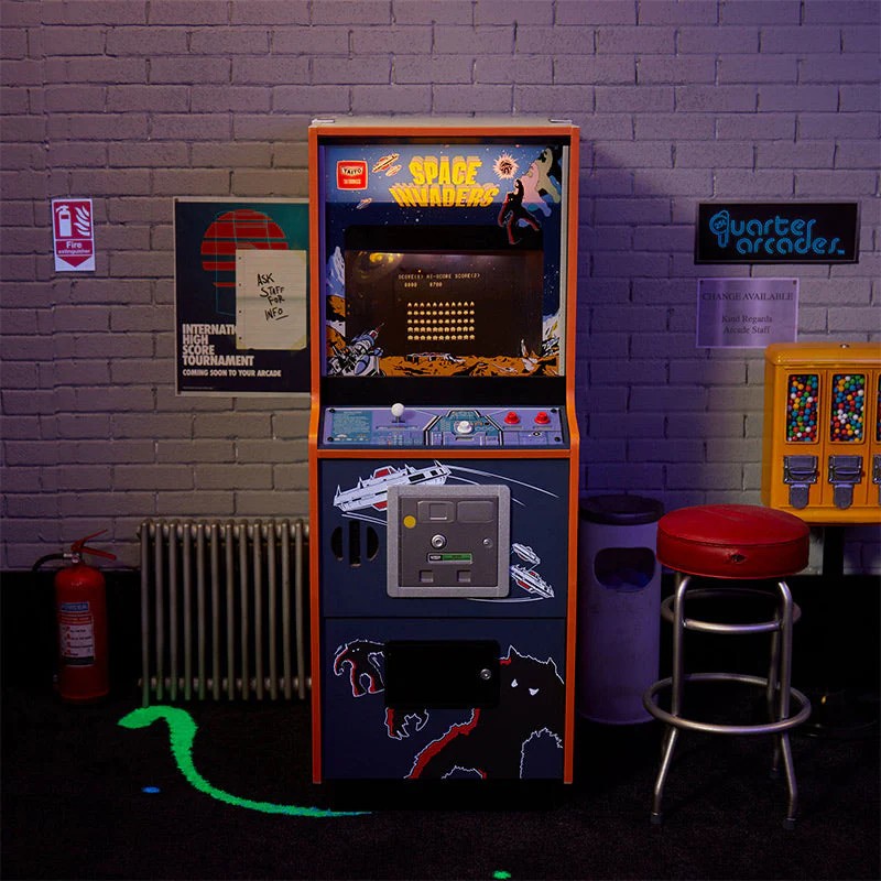 OFFICIAL TAITO SPACE INVADERS Quarter Size Arcade Cabinet
