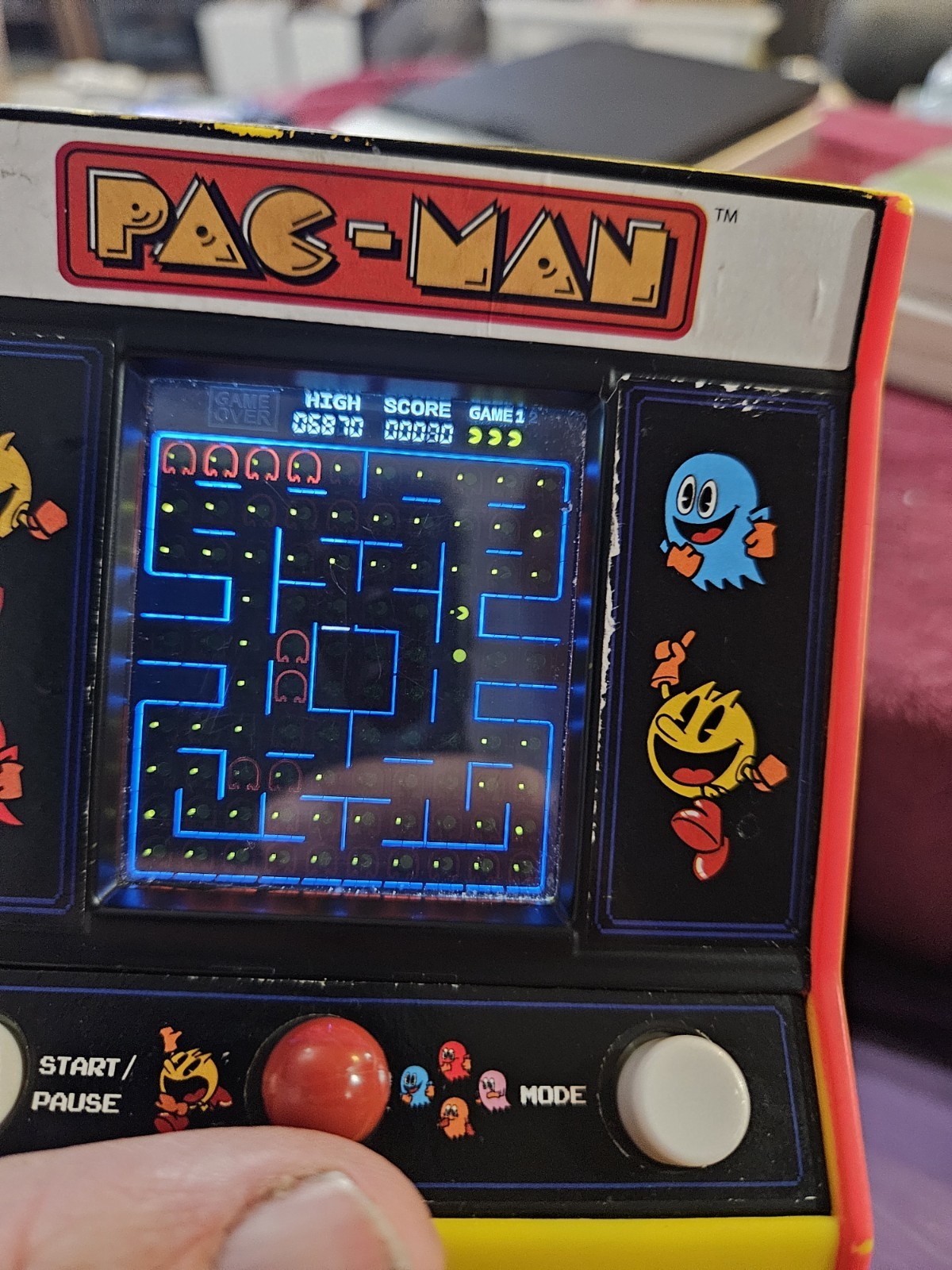 Pac-Man 40th Anniversary Mini Arcade Classics Machine