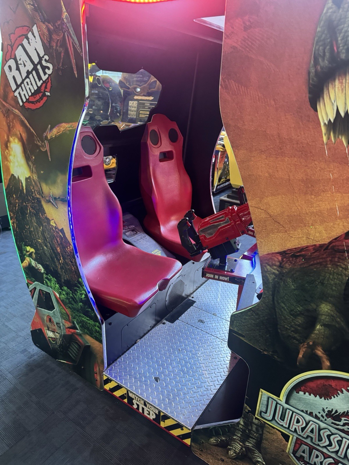 Jurassic Park Arcade Gun Shooting Game