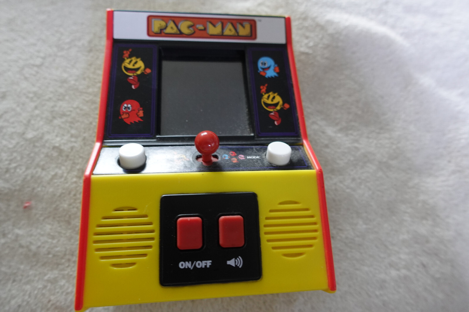 Pac-man Handheld Video Arcade Game Console Bandai Namco USED -LOCATED BK 4
