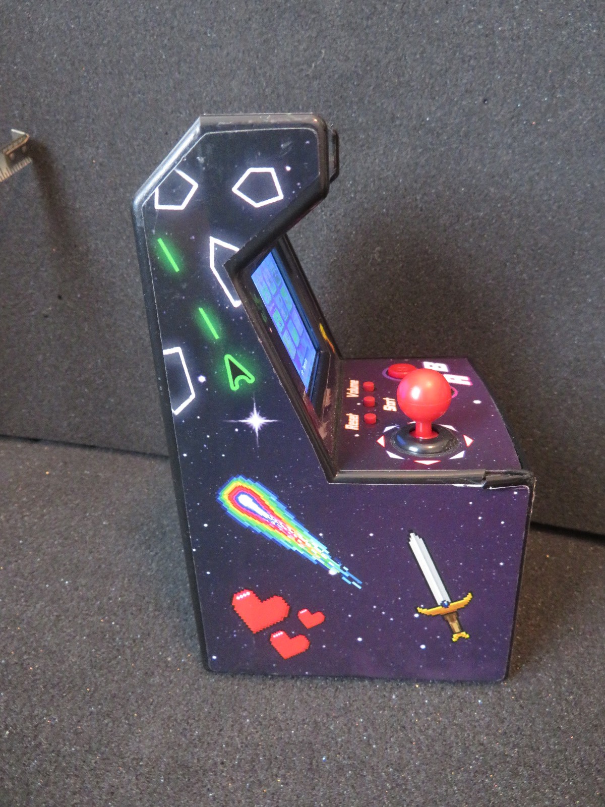 Mini Arcade Machine, 240 In-Built Games, 8-Bit Retro Arcade Games, 2.5” Full Col