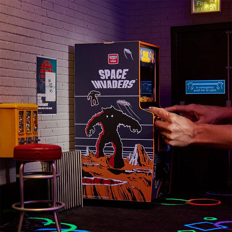OFFICIAL TAITO SPACE INVADERS Quarter Size Arcade Cabinet