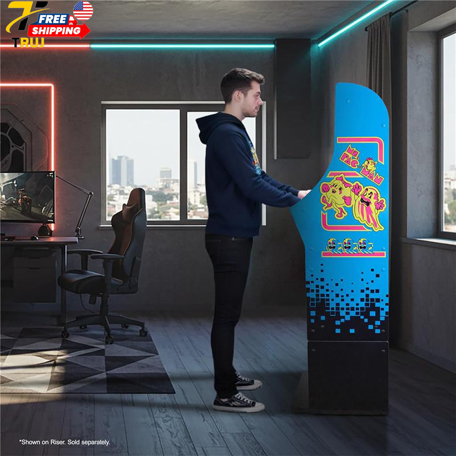 Arcade1Up Ms Pac-Man Classic SE Arcade Machine