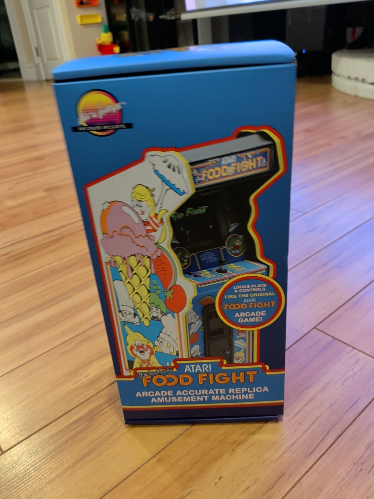 Atari Food Fight Replicade Exclusive – New Wave Toys Mini Arcade