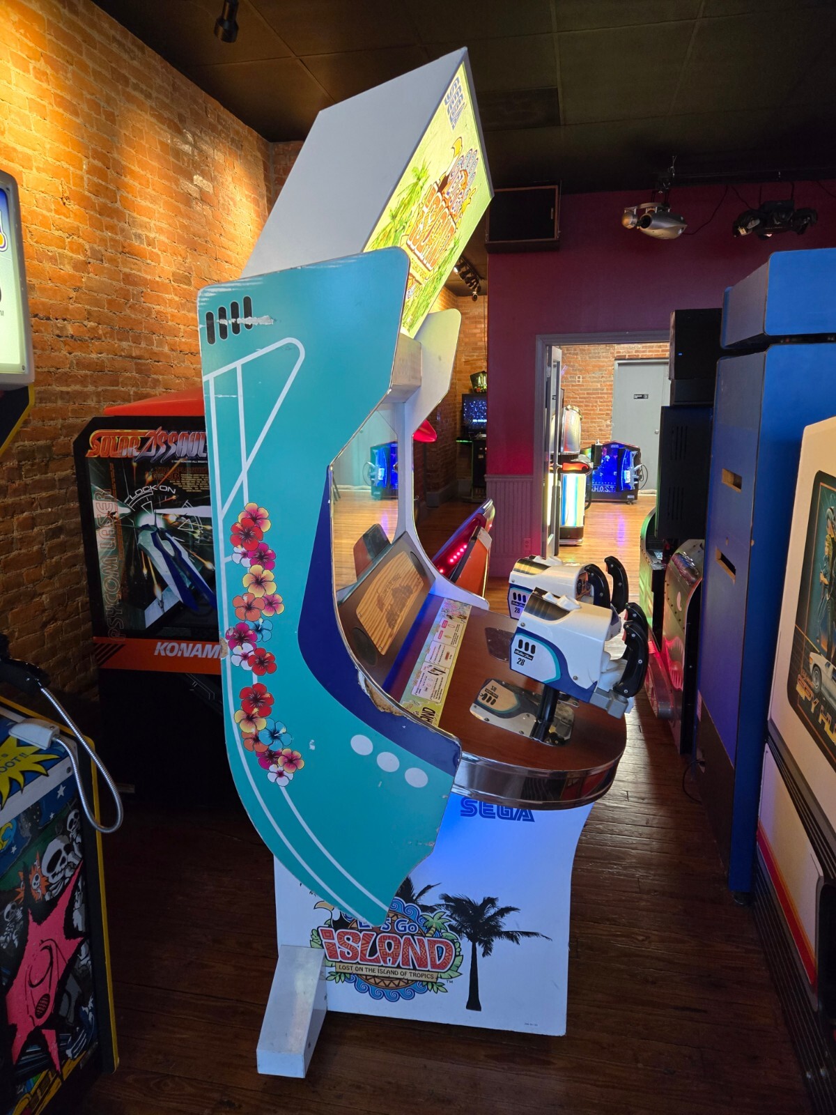 Rare smaller 2010 Sega LET’S GO ISLAND video arcade gun game – FREE SHIPPING