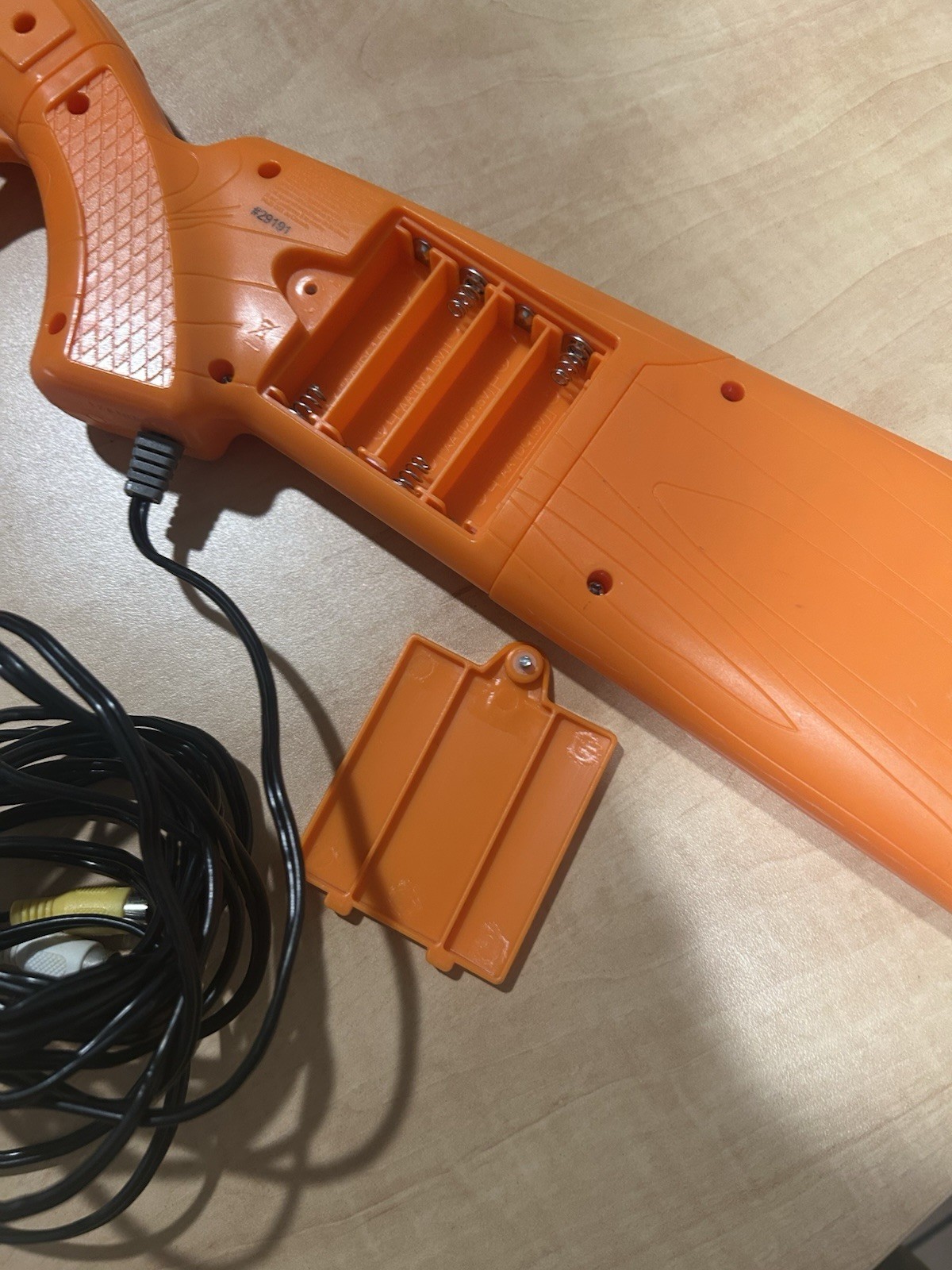 Jakks Pacific Big Buck Safari Plug & Play TV Game Orange Gun ONLY Tested Works