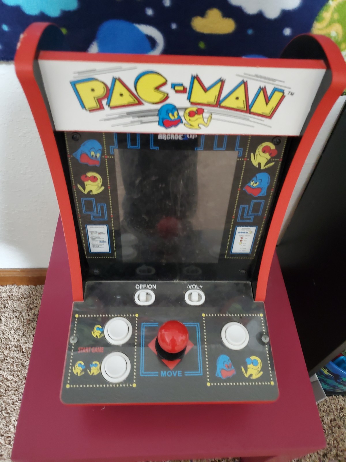 Arcade1Up 2 Game Countercade Tabletop Arcade Machine – Pac-Man