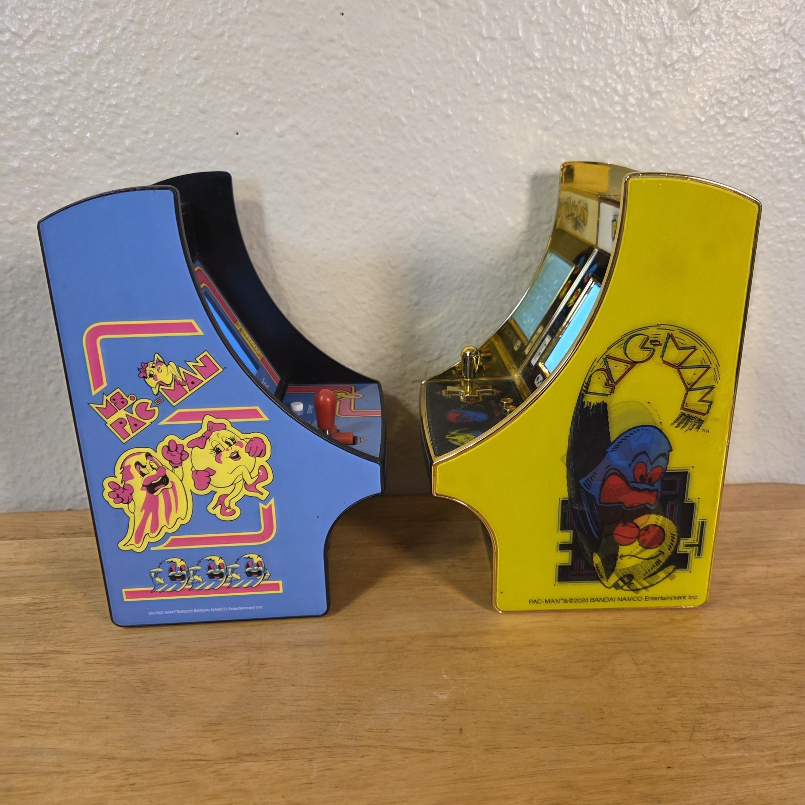 My Arcade Pac-Man 40th Anniversary Gold Edition & Ms Pac Man Mini Arcade Cabinet