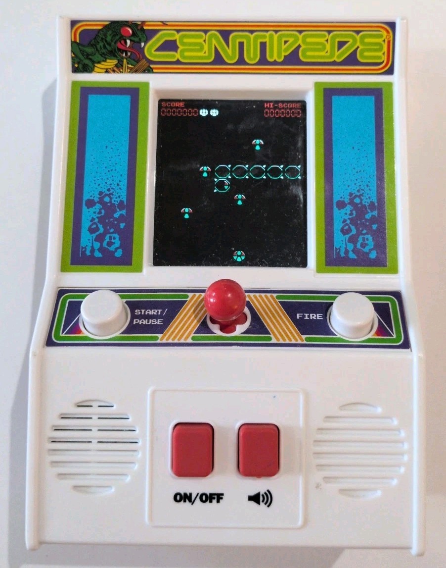 Centipede Atari Vintage 1981 Handheld Mini Arcade Video Game Tested & Working