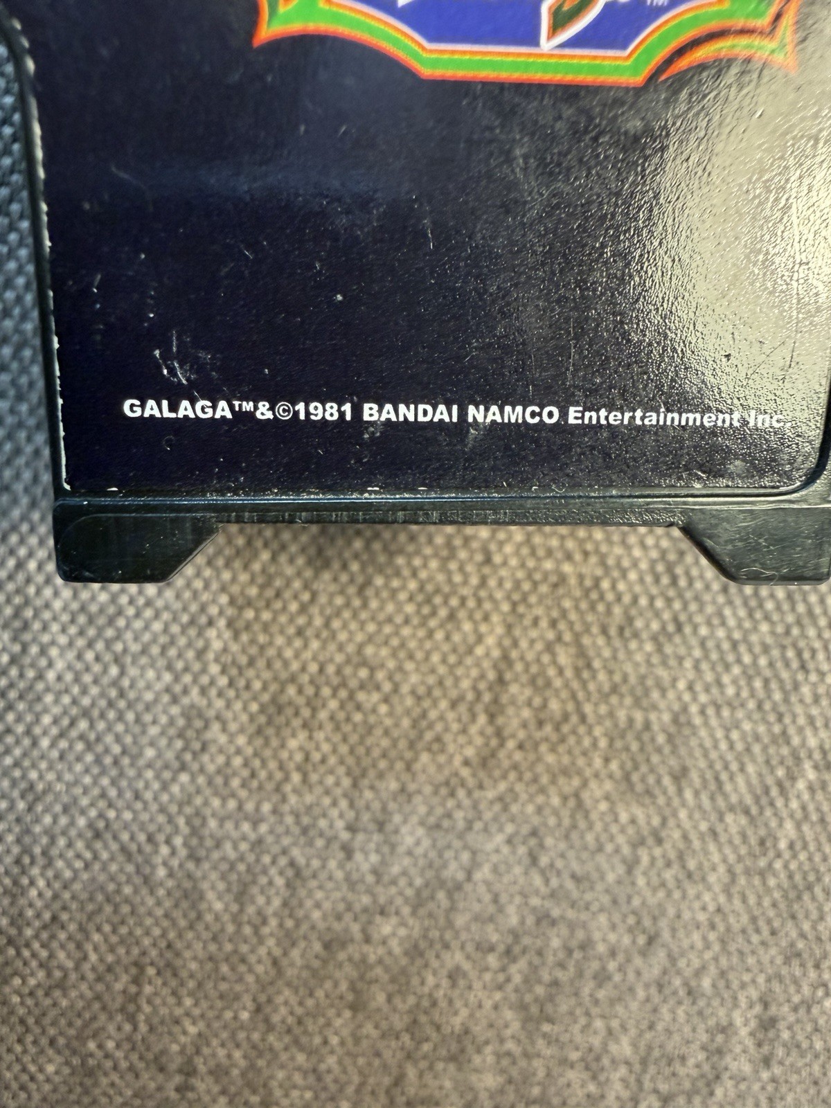 Bandai Namco TINY ARCADE Galaga Mini 1981 Arcade Game Clip Battery Powered