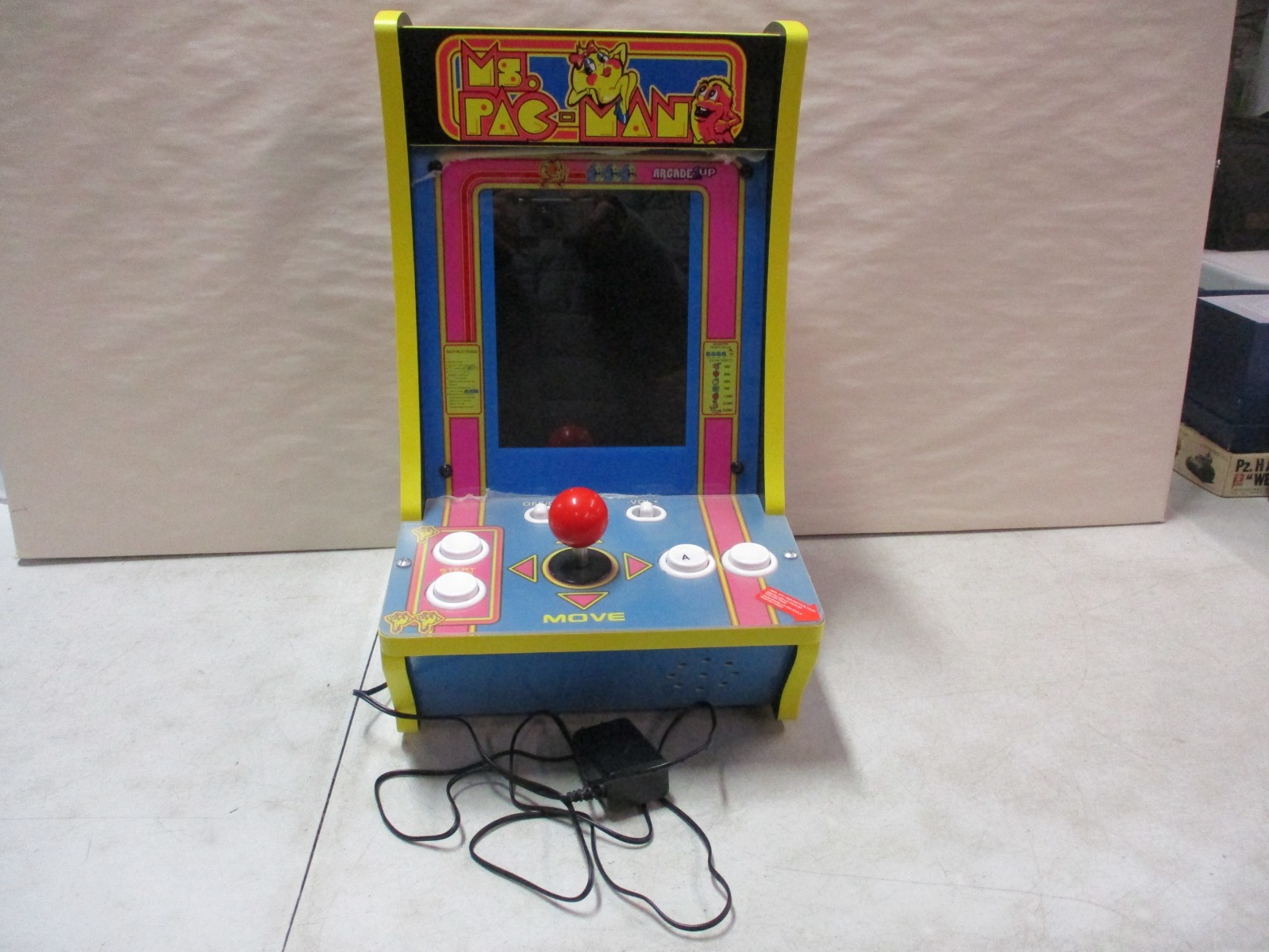 Arcade1Up Ms. Pac-Man Table Top Arcade Game