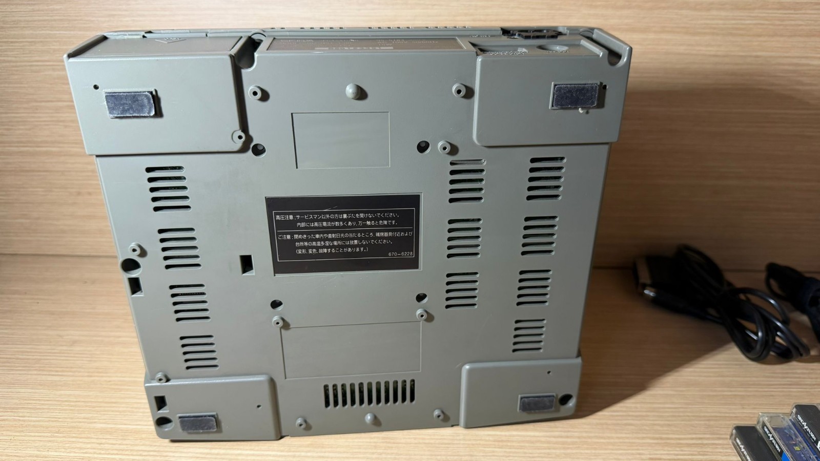 READ INFO – Sega Saturn Japanese Grey Console
