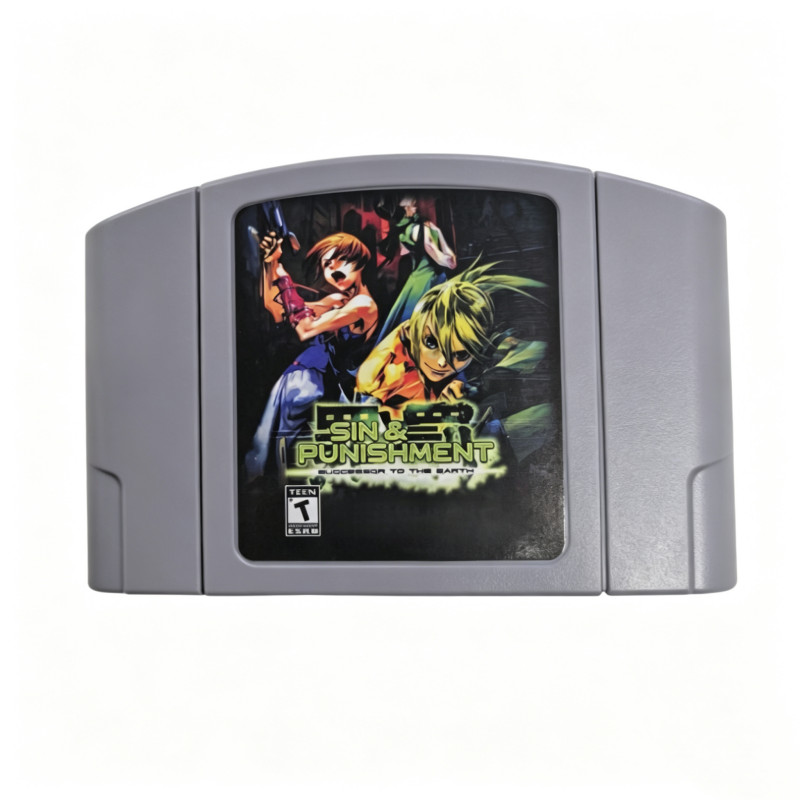 Sin & Punishment Video Game Cartridge For Nintendo 64 US Version