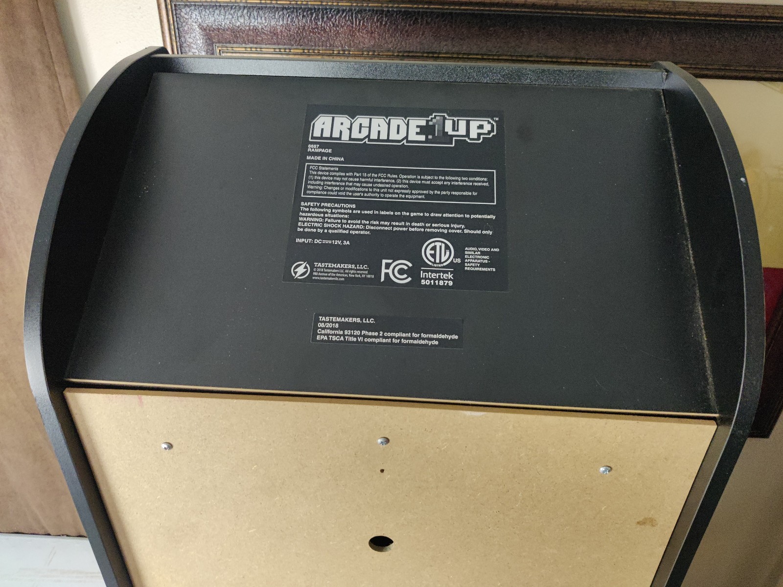 Arcade1up Midway Classic Arcade Machine Rampage Gauntlet Joust Defender USED