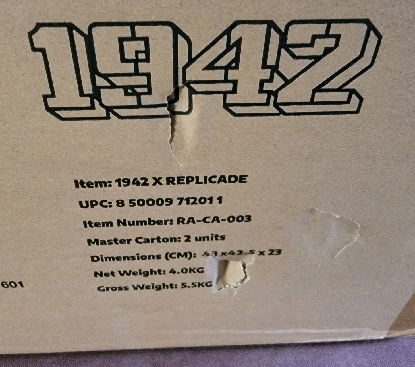 New Wave Toys 1942 Replicade Mini Arcade Bundle W/ Change Machine,Dually UV Pad