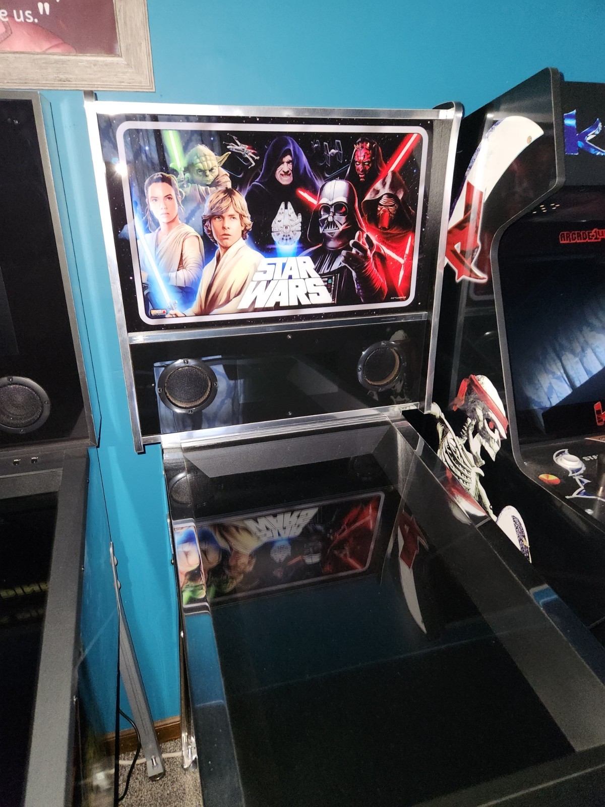 Arcade1up Pinball Machine “STAR WARS” Digital Virtual Table LOCAL PICK UP ONLY!!
