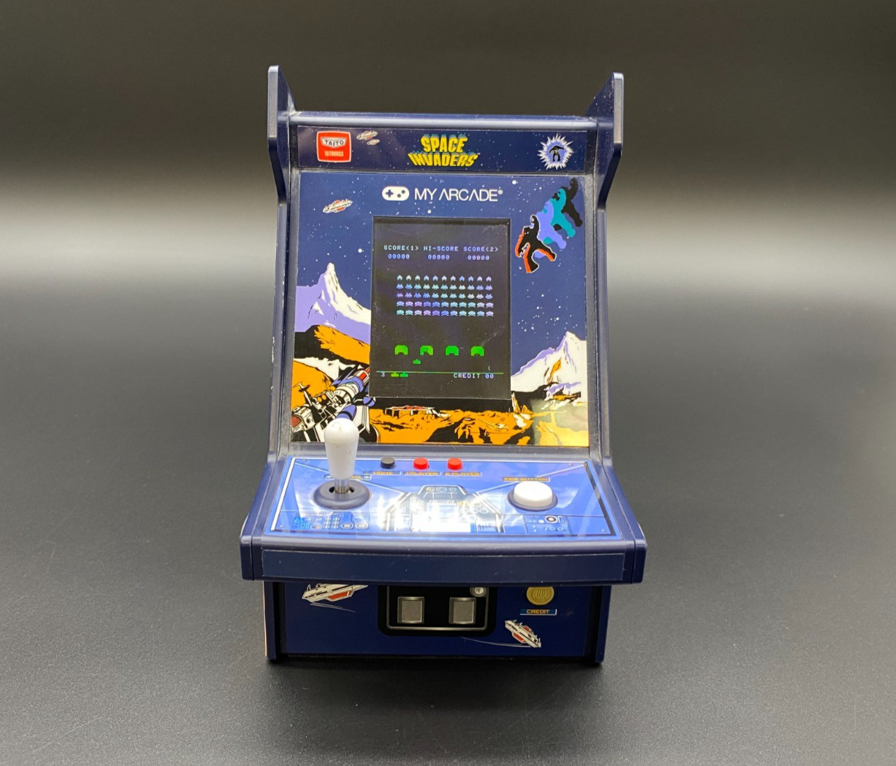 Taito My Arcade Space Invaders Collectible Retro Micro Arcade Electronic Game