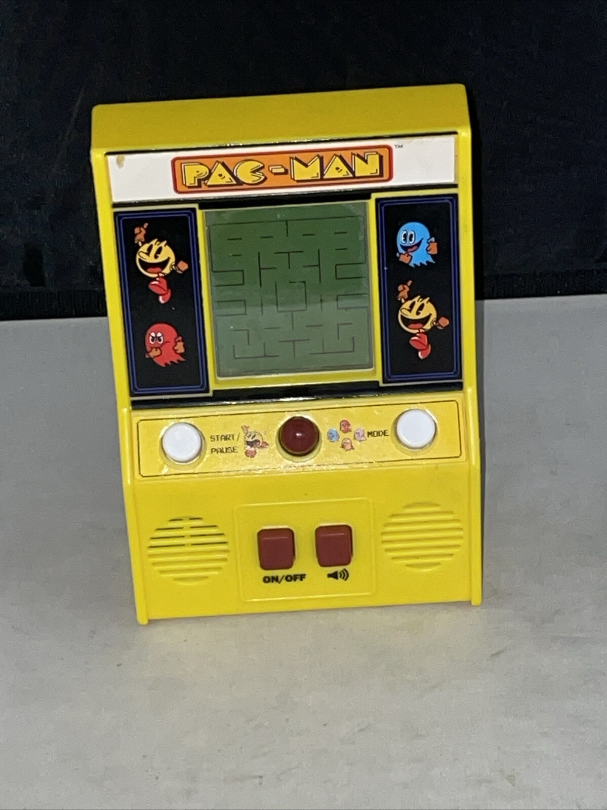 Mini Pac Man Handheld Arcade Game Bandai Namco Retro Video Machine Pacman Works